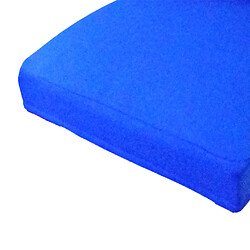 Acheter housse de siege de coussin de siege de chaise de salle a manger elasthanne bleu