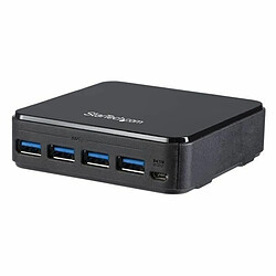 STARTECH Switch de partage de périphériques USB 3.0 avec 4 entrées / 4 sorties - Alimentation par USB - 8 Total USB Port(s)