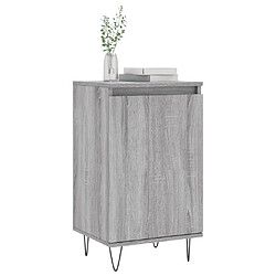 Avis Maison Chic Ensemble de 2 Buffets,commode,console pour rangement sonoma gris 40x35x70 cm bois d'ingénierie -MN13136