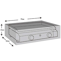 Provence Outillage Housse de protection pour plancha à gaz 75x55x25cm Werkapro