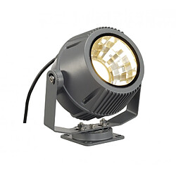 Slv FLAC BEAM LED projecteur, gris foncé, 3000lm, 3000K