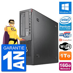 PC Fujitsu Esprimo E920 DT Intel G3220 RAM 16Go Disque 1To Windows 10 Wifi - Occasion