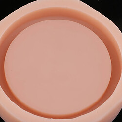 Avis silicone bricolage plante fleur pot titulaire de la base moule moule rond 12x12x2.5cm