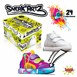 Splash-Toys Sneak'Artz Shoebox - 1 Basket a customiser + accessoires - modele aléatoire