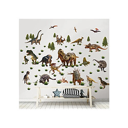 Walltastic 46535 Kit Decoratif Monde des Dinosaures 