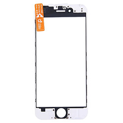 Avis Wewoo Vitre blanc pour iPhone 6 Plus Lentille extérieure en verre avec cadre avant pièce détachée écran LCD et OCA Optically Clear Adhesive