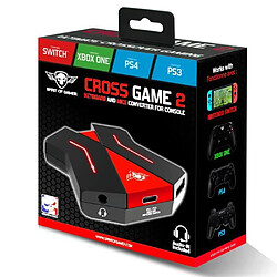 Avis Spirit of Gamer Convertisseur CROSSGAME 2 pour consoles : NINTENDO SWITCH / PS4 / PS3 / XBOX ONE avec Fonction audio intégrée