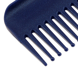 Acheter salon soins capillaires démêlant les cheveux peigne brosse à cheveux anti statique large dent bleu