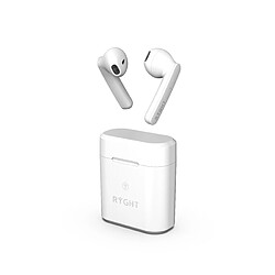 RYGHT JAM - Ecouteurs sans fil bluetooth Kit Main Libre True Wireless Earbuds pour "SAMSUNG Galaxy A22" (BLANC)