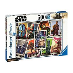 Ravensburger Puzzle 500 p - Baby Yoda / Star Wars Mandalorian 