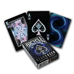 Bicycle Cards Bicycle ""STARGAZER"" - Jeu de 56 cartes toilées plastifiées - format poker - 2 index standard