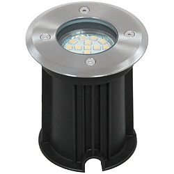 Smartwares Projecteur LED intégré au sol 3 W Noir 5000.461 