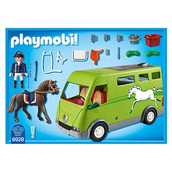 Playmobil® PLAYMOBIL 6928 - Country - Cavalier avec Van et Cheval