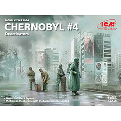 Icm Figurine Mignature Chernobyl 4 Deactivators