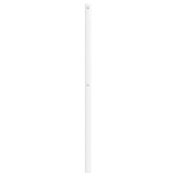 Maison Chic Tête de lit moderne pour chambre - Décoration de lit métal blanc 100 cm -MN68409 pas cher