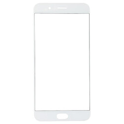 Wewoo Pièce Détachée Vitre Écran avant pour OPPO R11 Plus (blanc)