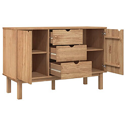 Avis vidaXL Buffet OTTA 113,5x43x73 cm Bois massif de pin