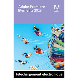 Adobe Systems Adobe Premiere Elements 2023 - Licence perpétuelle - 2 PC - A télécharger