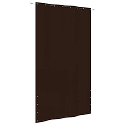 vidaXL Écran de balcon Marron 160x240 cm Tissu Oxford