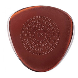 Dunlop 514P130 - 3 médiators Primetone semi-rond grip - 1.3 mm