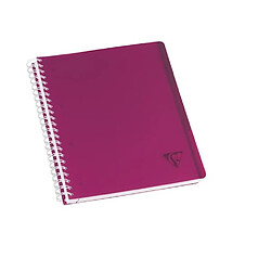 Acheter Clairefontaine Cahier spirale Linicolor Evolutiv'book A4+ 22,5 x 29,7 cm petits carreaux 180 pages