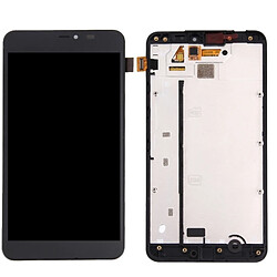 Wewoo Pour Microsoft Lumia 640 XL noir écran LCD + tactile Digitizer Assemblée avec cadre pièce détachée