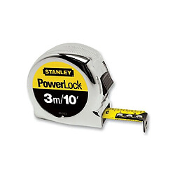 STANLEY Metre ruban Micro Powerlock 3m / 19mm 