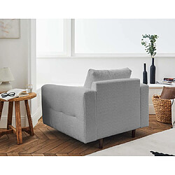 Lisa Design Rune - fauteuil - en tissu bouclette