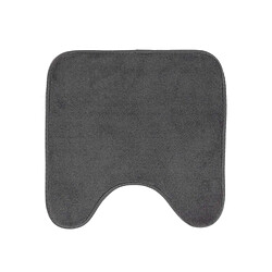 Douceur D'Interieur Tapis contour WC Berkeley - 45 x 45 cm - Gris anthracite Douceur d'intérieur - Tapis contour WC Berkeley - 45 x 45 cm - Gris anthracite - Design