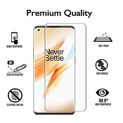 Htdmobiles Verre trempe pour OnePlus 8 - [Lot de 2] film de protection transparent