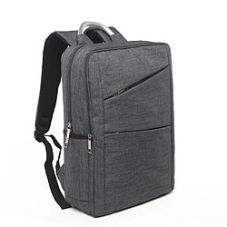 Wewoo Sacoche pour ordinateur portable gris 14 pouces et ci-dessous Macbook, Samsung, Lenovo, Sony, DELL Alienware, CHUWI, ASUS, HP Universel multifonctions Oxford tissu épaules sac à dos Business étudiants sac, taille: 40x28x12cm,