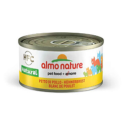 Pâtée en Boîte HFC Natural Blanc de Poulet pour Chat - Almo Nature - 70g