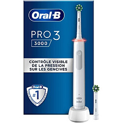 Oral-B 760857 - Oral-B PRO 3 3000 Cross Action White Edition 