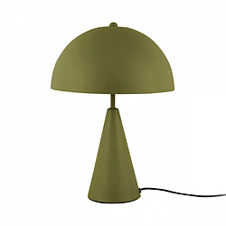 LEITMOTIV Lampe à poser en métal Sublime vert mousse.