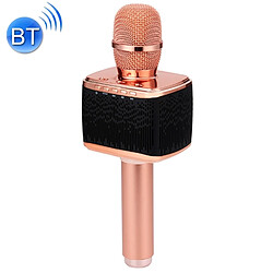 Wewoo Micro sans fil pour ordinateur portable, PC, haut-parleur, casque, iPad, iPhone, Galaxy, Huawei, Xiaomi, LG, HTC et autres téléphones intellig Double haut-parleurs KTV haute qualité sonore de poche Karaoke enregistrement Bluetooth sans microphone à conden 