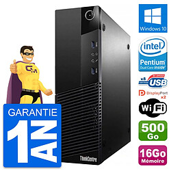 PC Lenovo ThinkCentre M83 SFF Intel G3220 RAM 16Go Disque 500Go Windows 10 Wifi · Occasion 