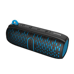 Yonis Enceinte Bluetooth Waterproof Mini Subwoofer Portable Outdoor Pour Véloe Enceinte Bluetooth Waterproof Portable Pour Extérieur Avec Mini Subwoofer Et Micro Intégré Bleu YONIS