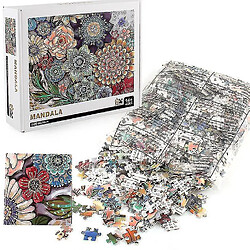 Avis Universal 1000 pièces mandala fleur puzzle bricolage puzzle jouets assemblage image déco