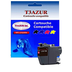 T3AZUR - Cartouche compatible Brother LC3217 XL Magenta (avec puce)