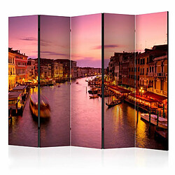 Paris Prix Paravent 5 Volets City of Lovers, Venice By Night II 172x225cm