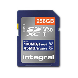 Integral Carte mémoire 256 Go INSDX256G-100V30