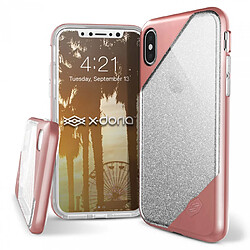 Xdoria Coque Revel Lux Rose Gold Glitter Pour Iphone X 