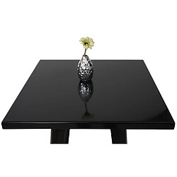 Mendler Table haute HWC-A73, métal, design industriel 105x60x60cm ~ noir
