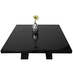 Mendler Ensemble de 1x table haute + 2x tabouret de bar HWC-A73, métal ~ noir