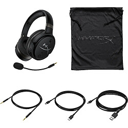 Casques avec Microphone Hyperx 4P5M2AA Noir