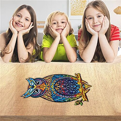 Avis RedMiter Puzzles en bois hibou 185 pièces - Multicolor