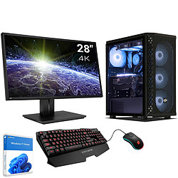 Sedatech Pack PC Gamer • AMD Ryzen 9 5900X • RTX4070 • 32 Go RAM • 2To SSD M.2 • Windows 11 • Moniteur 28"