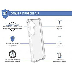 Avis Force Case Coque pour Galaxy S24 Plus Renforcée Système Tryax Inserts 3D Transparent