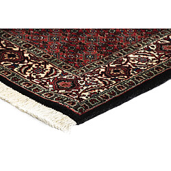 Vidal Tapis de couloir en laine 297x83 rouge Bidjar pas cher