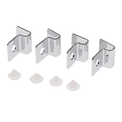 support de couvercle pour aquarium 4x support de support de clip de couvercle de verre de réservoir de poissons d'aquarium en acier inoxydable 5mm